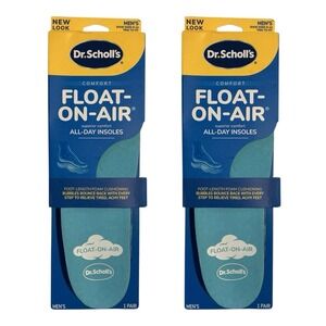 Dr. Scholl's - Float-On-Air Comfort Insoles (Men's 8-14) - 2 Pack - Open Box
